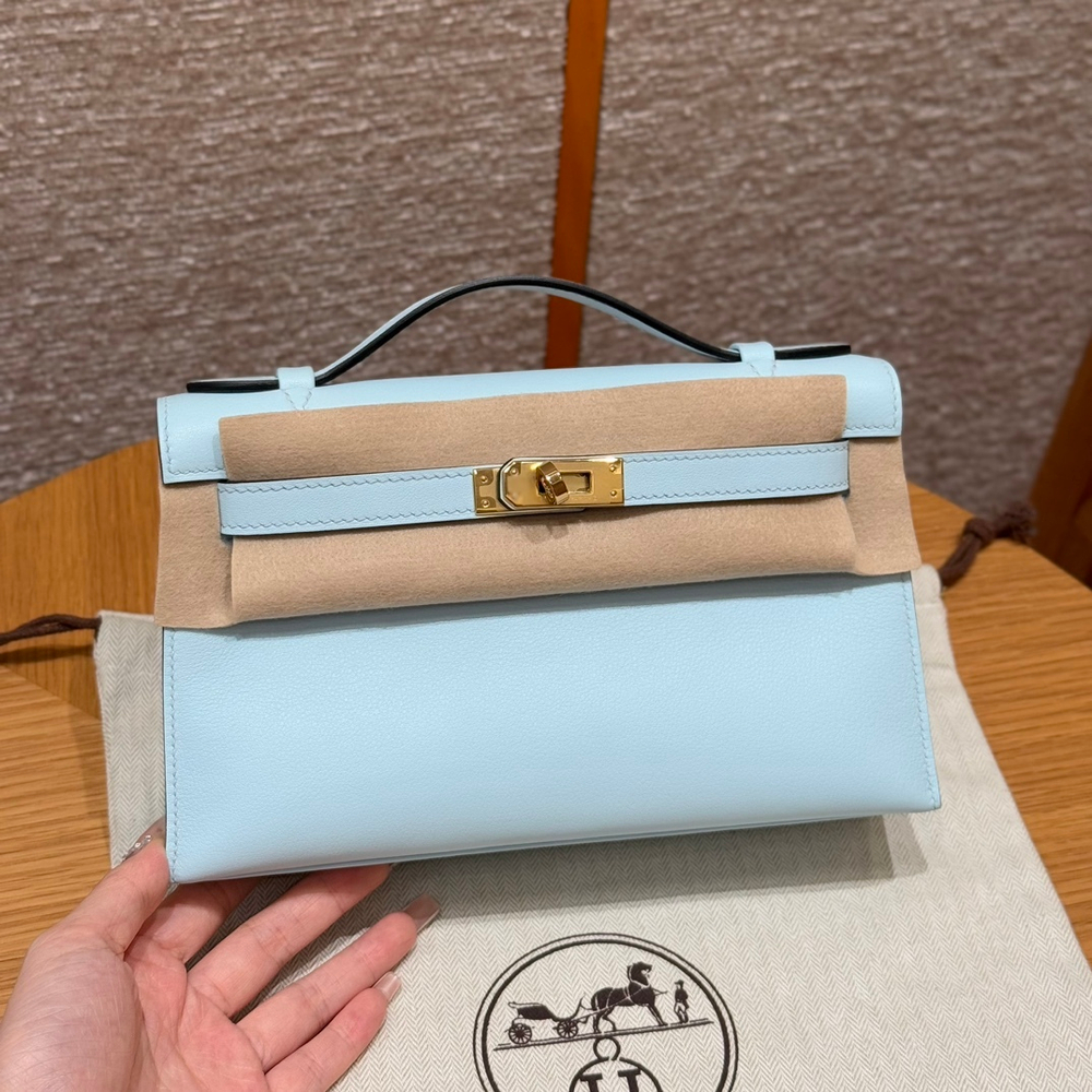 Hermes Kelly Pochette 22 cm