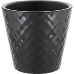 Горшок для цветов InGreen Manhattan D230мм, 5 л c дренажной вставкой, оникс