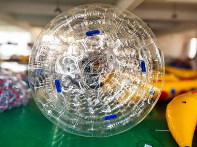 Аттракцион Водный роллер «Прозрачный» ТПУ, 2.4*2.2*2.2 м