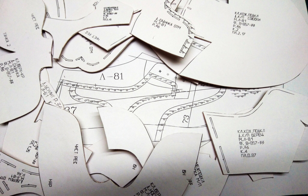 Л - 81 лекала (женские дерби)