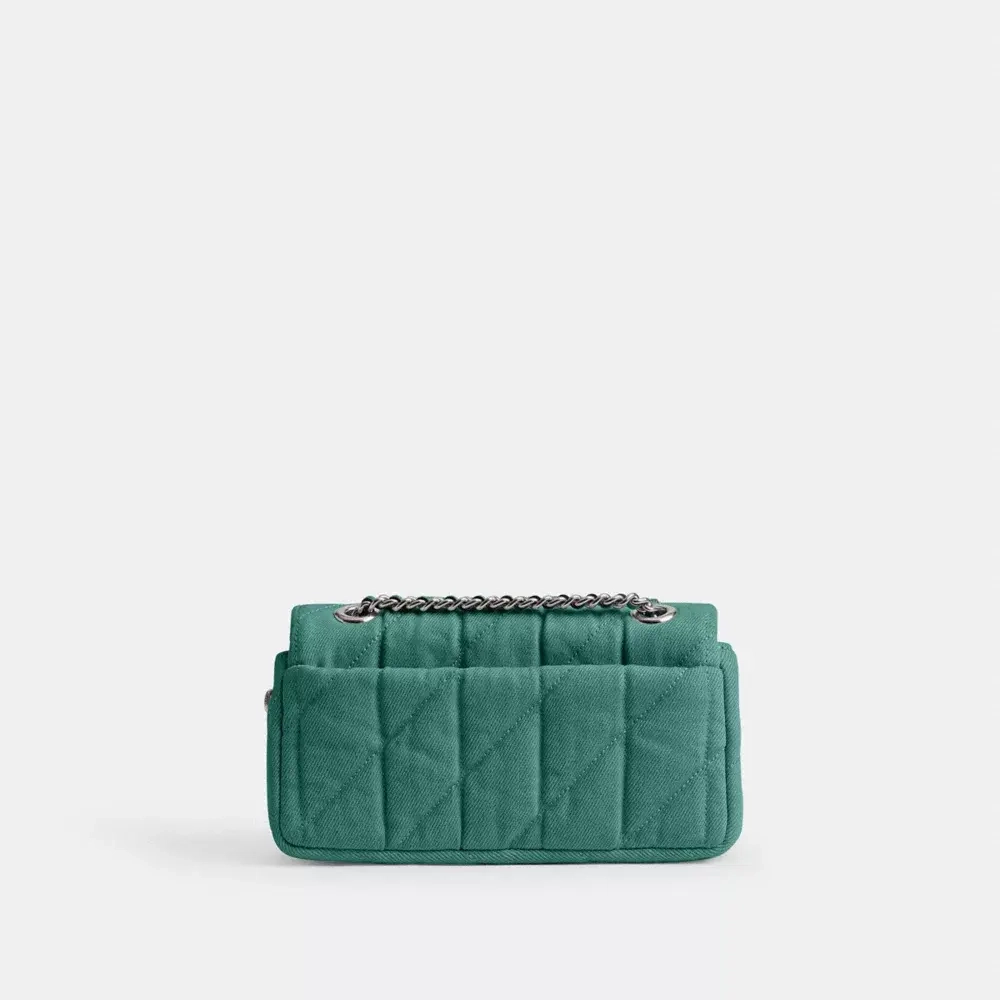 COACH СУМКА ЧЕРЕЗ ПЛЕЧО TABBY 20 С МЯГКОЙ ПОДКЛАДКОЙ, ЗЕЛЕНЫЙ