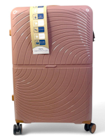 Большой чемодан Bon-Voyage PP Wave, Пудровый, L