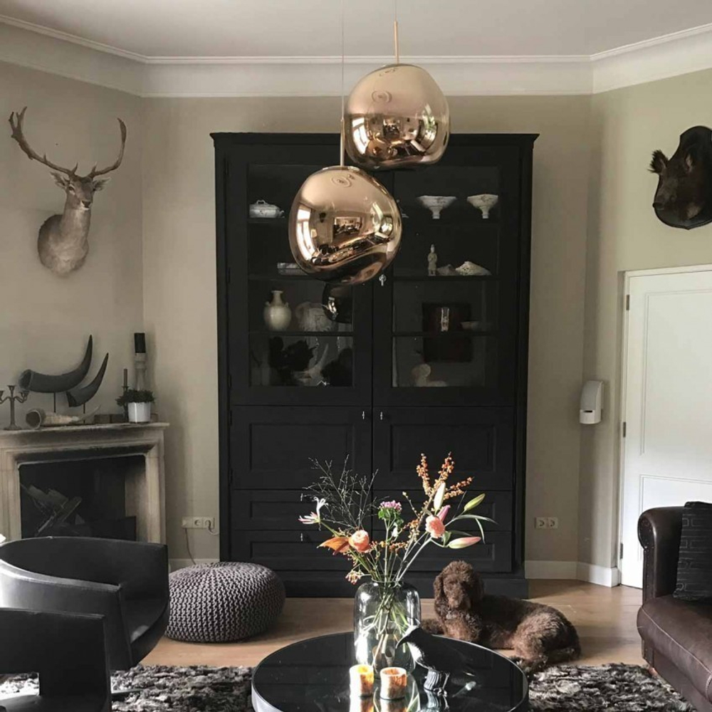 Pendant design lamp  MELT by Tom Dixon (Bronze)