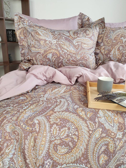 Постельное белье семейное Tivolyo home Elora deLuxe