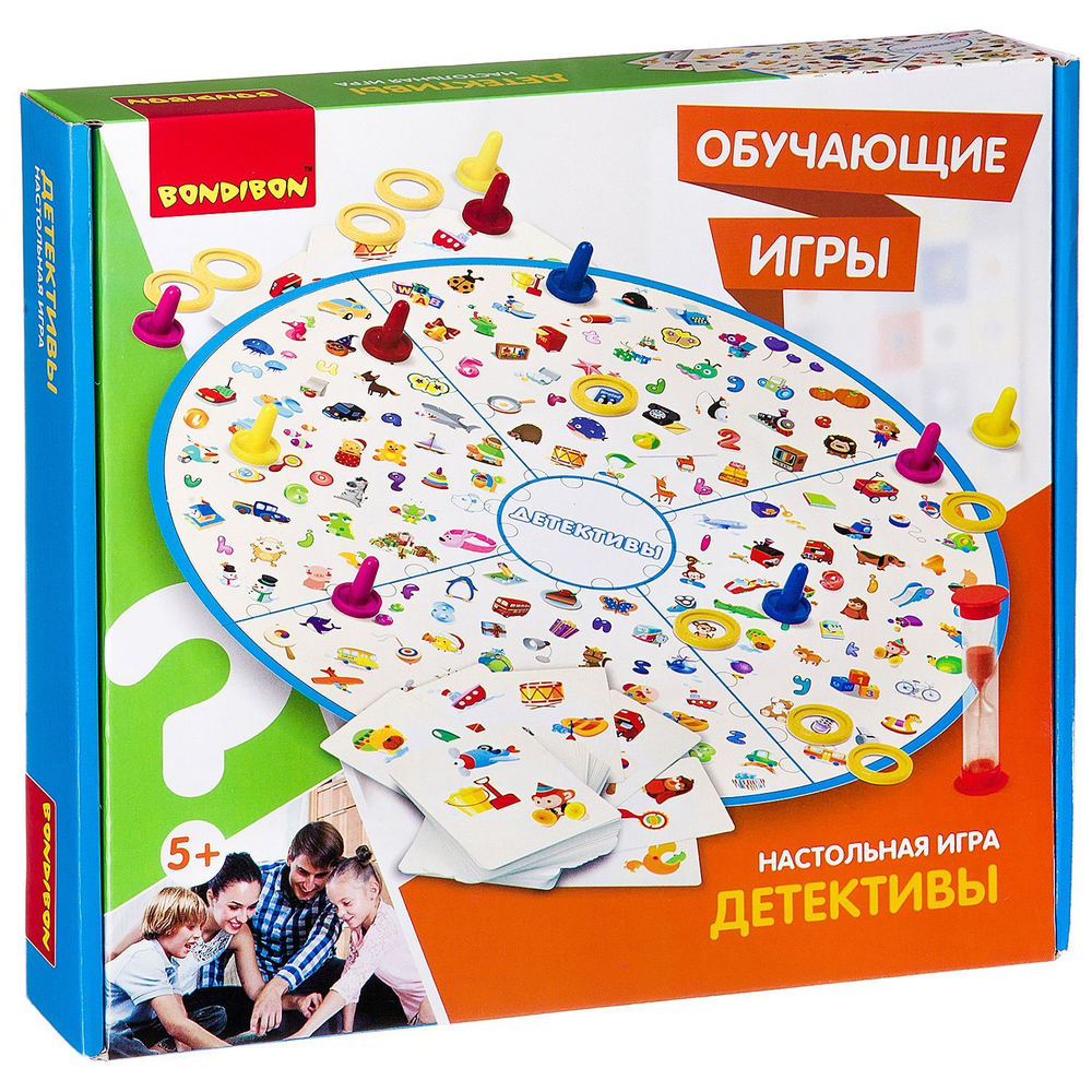 Обучающая настольная игра "Детективы"
