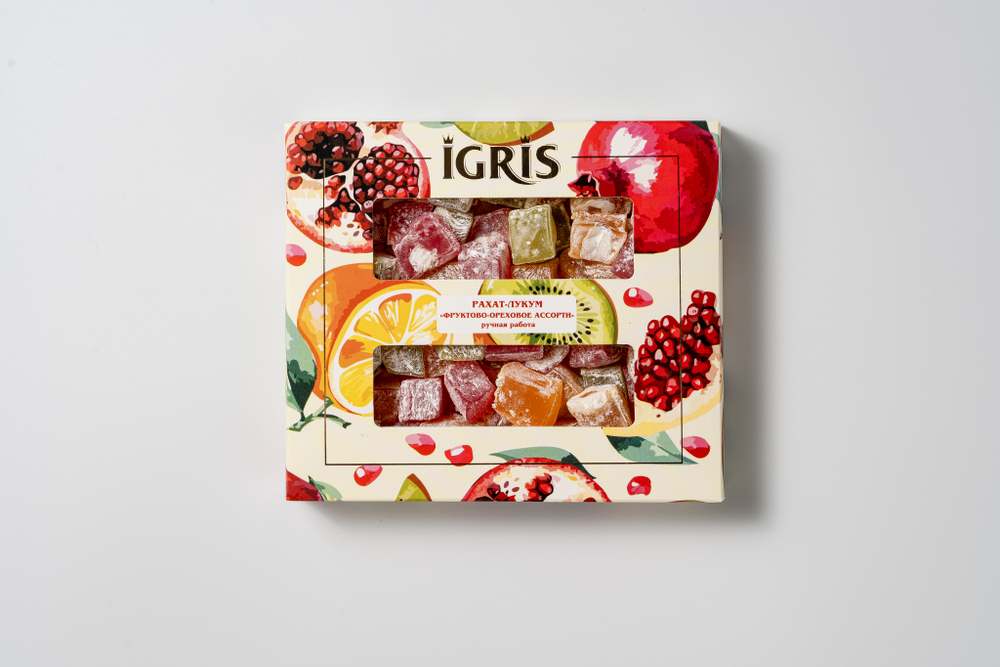 Рахат-лукум "Фруктово-ореховое ассорти" 145 грамм