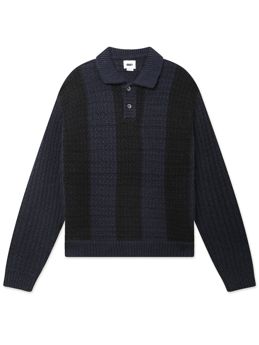 Мужской Свитер-Поло Obey Textured Rugby