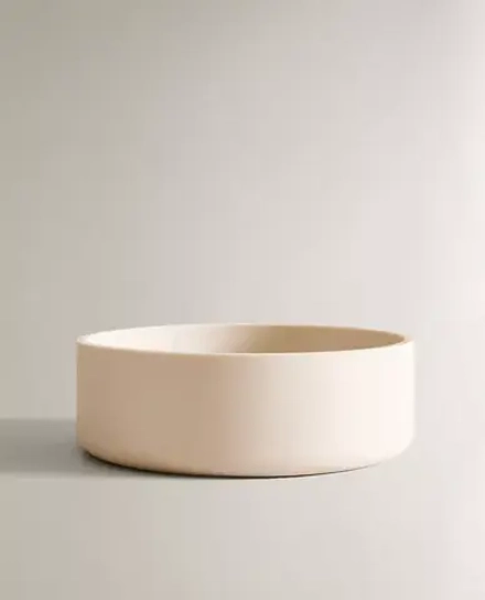 ZARA HOME ДЕТСКАЯ СИЛИКОНОВАЯ ТАРЕЛКА С ПРИНТОМ "УТЕНОК", КАМЕННО-СЕРЫЙ