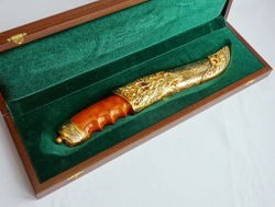 Нож "Бегущий волк"