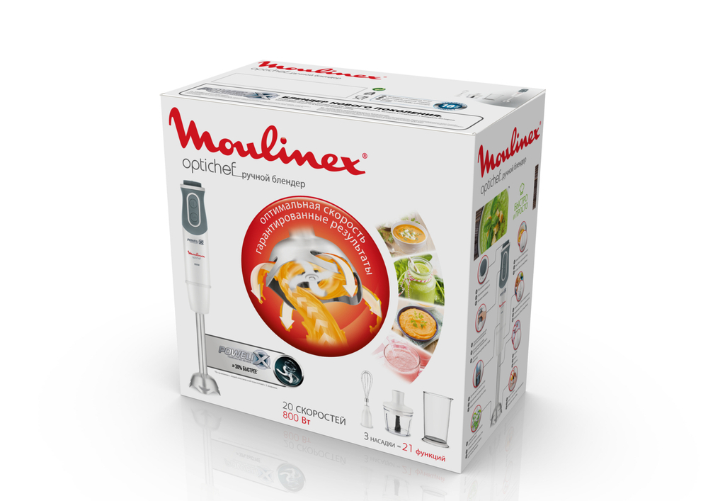 Погружной блендер Moulinex Optichef DD643132