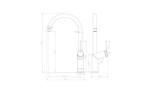 LM3805C Смеситель Lemark Minima для кухни хром