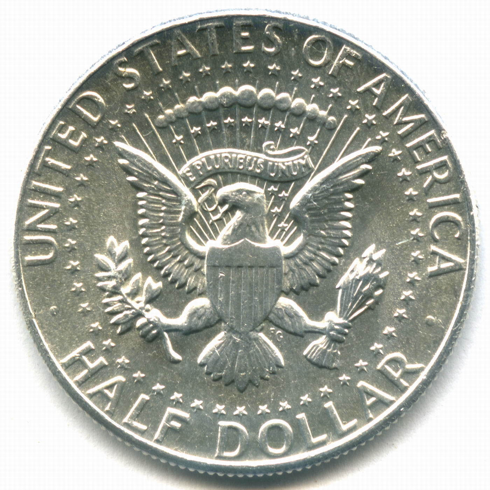 1/2 доллара США 1964 год XF-AU (Кеннеди)