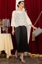 Костюм Прованс (черно-молочный) К14678-10М LT Collection