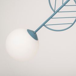 Подвесной светильник LEAF A Голубой