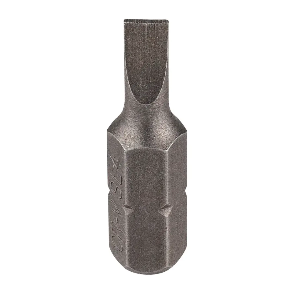 Бита шлицевая 4ммх25ммL RockFORCE RF-1232504