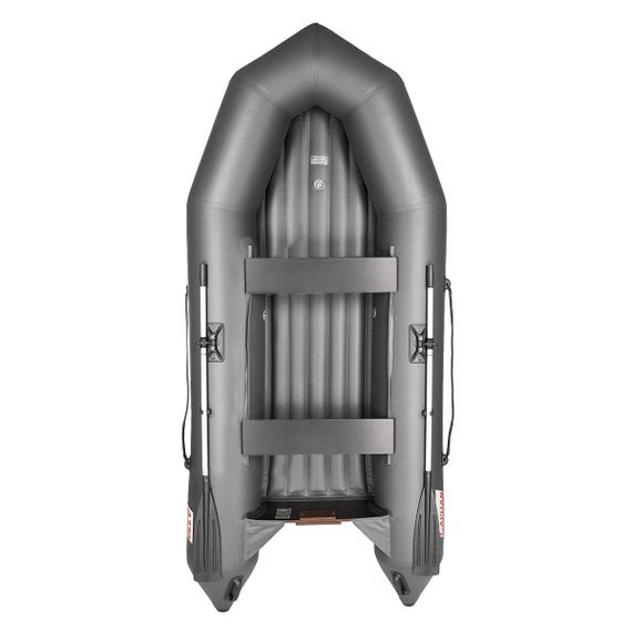 Лодка Тонар Капитан A330 (надувное дно) серый