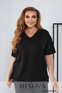 Футболка 606-черный Minova
