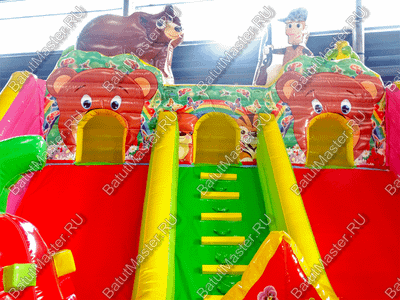 Коммерческий батут "В погоне за медведем 2"