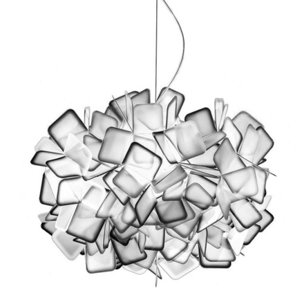 Pendant design lamp Clizia by Slamp D70 (Black)