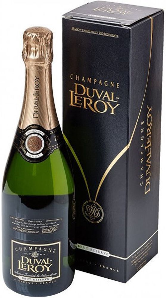 Шампанское Duval-Leroy Brut gift box, 0,75 л.