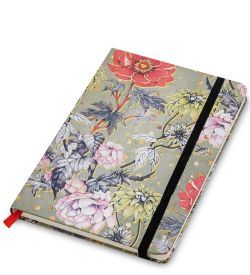 BM-06/4 Блокнот сред. «Весенние цветы» (3D твердая обложка)