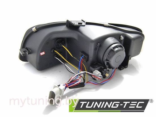 Передние фары DAYLIGHT LED IND. BLACK для Audi A4 B7