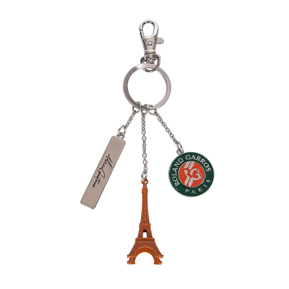 Brelok Roland Garros Metal Eiffel Tower