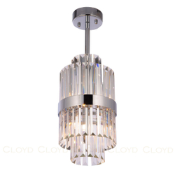 Подвесной светильник Cloyd BROTIGAN-A P4 / Ø20 см - хром (арт.10558)