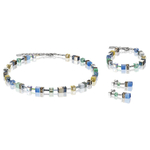 Серьги Coeur de Lion Multicolour Gentle 2839/21-1576 цвет синий