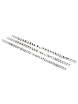 Планка-держатель для 12 головок 1/4'' (L-200мм) RockForce##Rock FORCE RF-819212