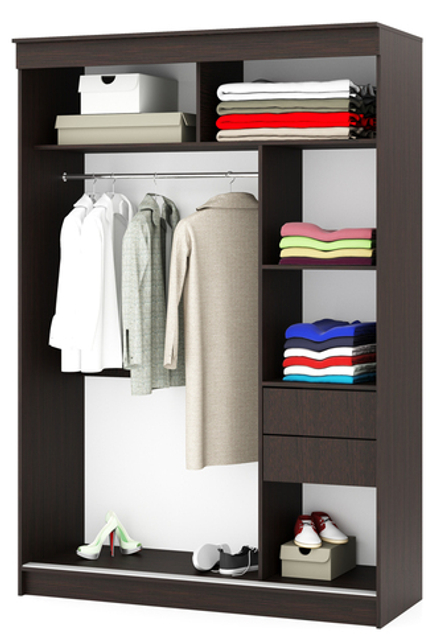 Шкаф-купе 1,5 Альянс Бабочка