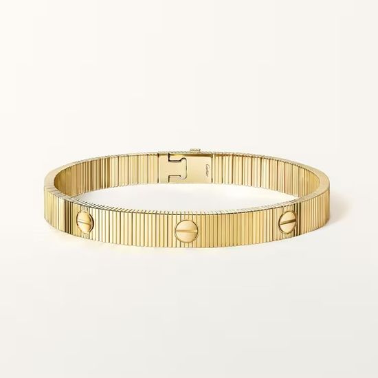 Браслет Cartier LOVE Unlimited Bracelet flexible в желтом золоте
