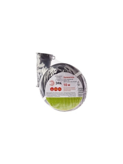 Удлинитель-шнур 1х10м с заземл. 16А IP44 UPx-1e-3х1.5-10m-IP44(KG) КГ 3х1.5 (бухта) Эра Б0050857