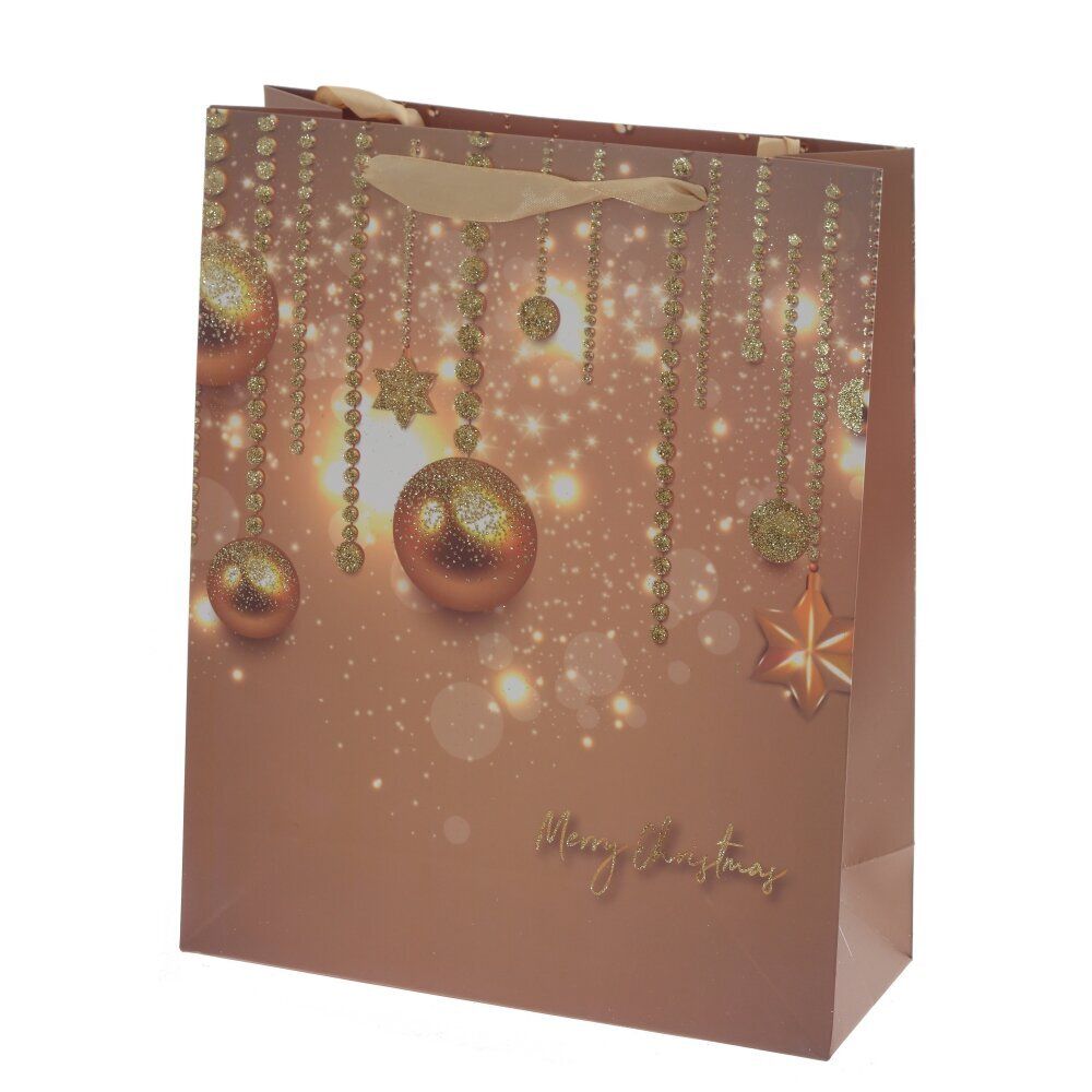 GAEM Пакет подарочный (бумага 210г/м2, блок микс 12шт), L26 W10 H32 см, 4в.