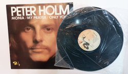Винтажная виниловая пластинка LP Peter Holm Monia My Prayer Only You (France 1974)