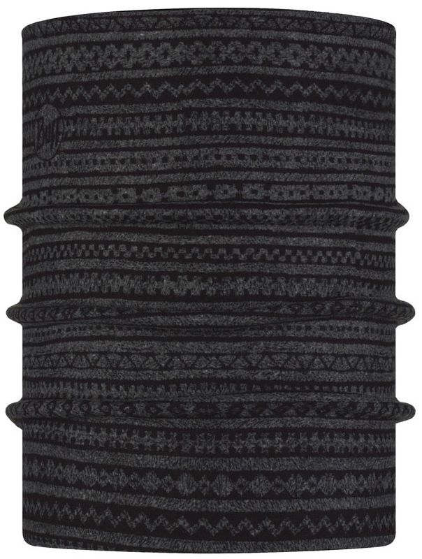 Двойной флисовый шарф-труба Buff Neckwarmer Polar Reversible Ume Grey Melange Фото 1