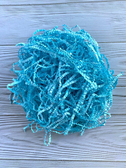 Бумажный наполнитель Голубой