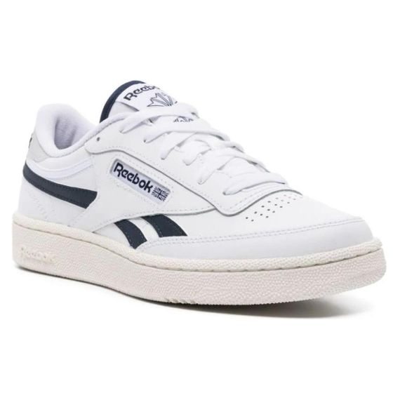 reebok Club C Series Кроссовки для скейтбординга Низкие Белые черные Унисекс