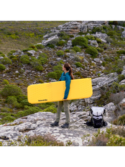 Коврик надувной Naturehike 196х65х3,5 см, желтый