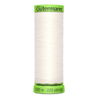 Нитки для тонких тканей Gutermann Extra Fine 150 (200 метров), 5 кат. | _111 айвори