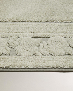 Zara Home - Коврик для ванны с фаской akardow в цветы, зеленый, 50x80 см