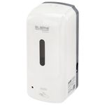 Дозатор для жидкого мыла-пены LAIMA PROFESSIONAL SUPER, НАЛИВНОЙ, СЕНСОРНЫЙ, 1 л, белый, ABS-пластик, 609502