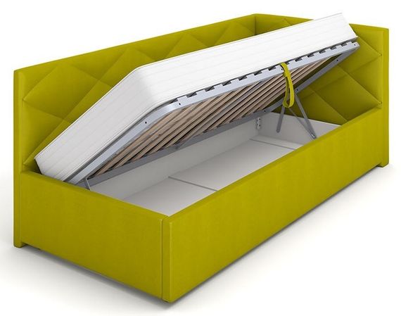 Эмили, детская кровать, с подъемным механизмом, (сторона бортика - универсальная)