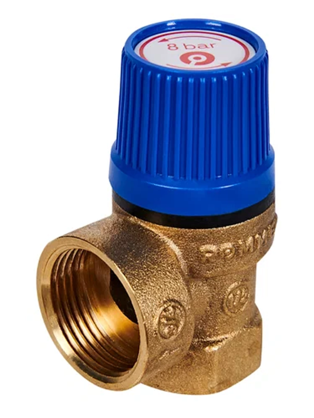 RVS-0003-008015 ROMMER Предохранительный клапан для систем водоснабжения 8 бар 1/2 x3/4