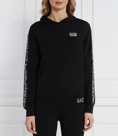 Худи EA7 - черный(3DTM32 TJKWZ)