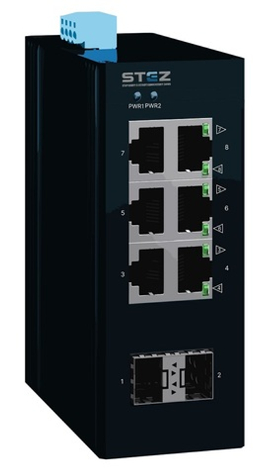 STEZ1006-2SFP-T, Промышленный коммутатор