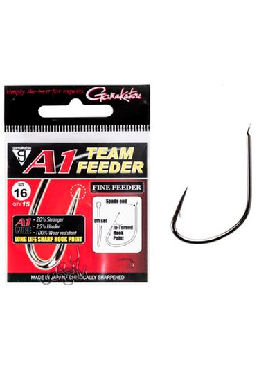 Крючки Gamakatsu A1 Team Feeder HOOKS FINE FEEDER размер 16 (упк.15шт.)