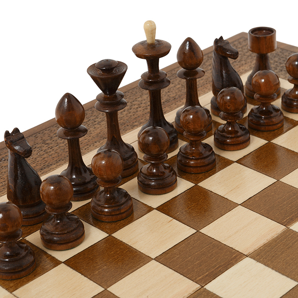 Шахматы + Нарды резные 40, Haleyan kh112