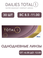 Однодневные контактные линзы Dailies Total 1 (уп. 30 линз)