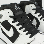 кроссовки Air Jordan 1 White / Black